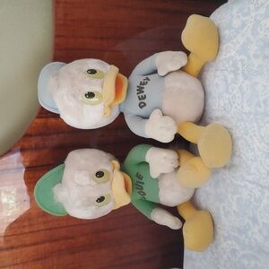 Dewey and Louie Vintage Duck Tales Plush Toys